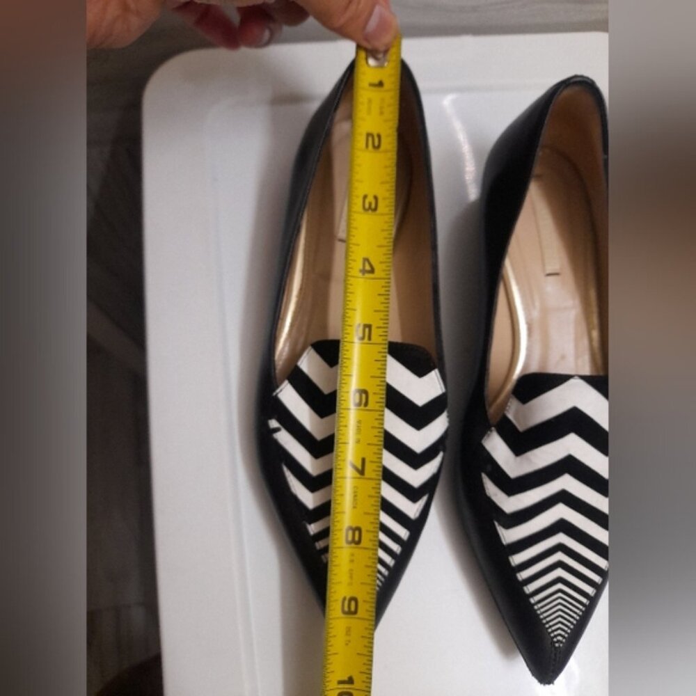 Nicholas Kirkwood - Moccasins Beya Imprime Chevron Print - Size EU 35 - Picture 8 of 10